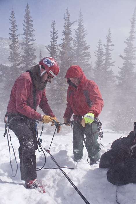 Jonny and Dave Getting Knotty