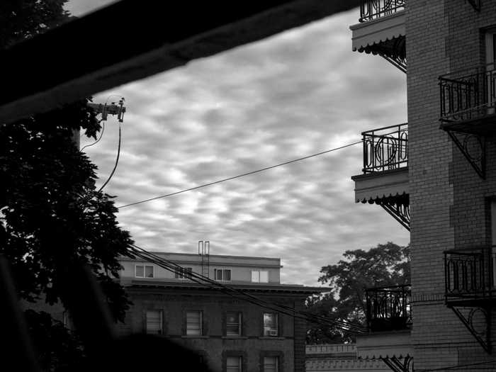 PNW Clouds Outside Jonny's Window