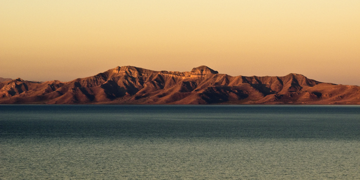 Sunrise Over The Great Salt Lake