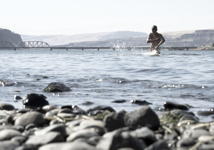 Bathing In The Northwest's Finest (The Mighty Columbia River)
