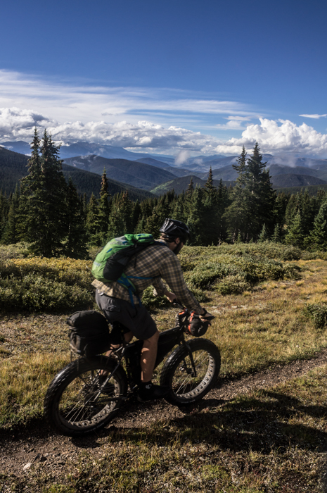 Dave Descending Georgia Pass