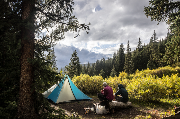 Campsite Just below Kokomo Pass